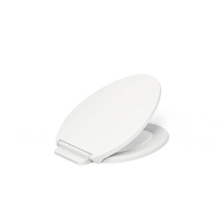 Glissade® ReadyLatch® Quiet-Close™ elongated toilet seat